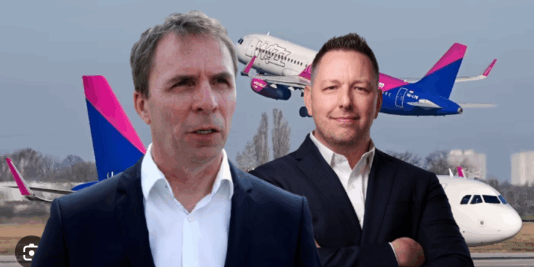 József Váradi dhe Michael Delehant , drejtues te Wizz Air